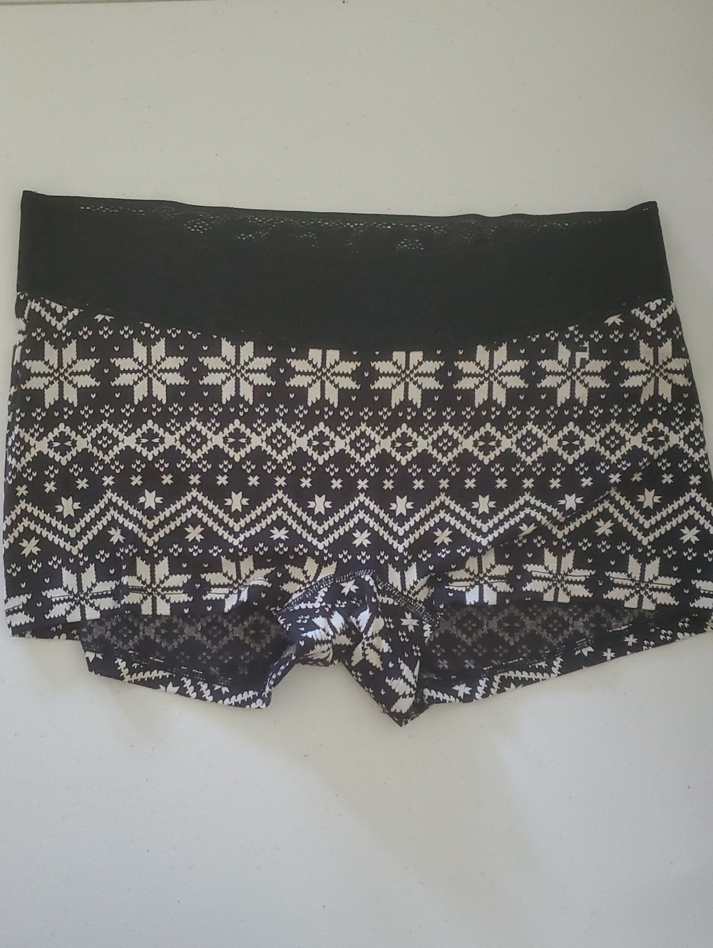 TOMMY JOHN  SECOND SKIN FAIR ISLE LOUNGE WOMENS BOYSHORTS /SZ:MEDIUM